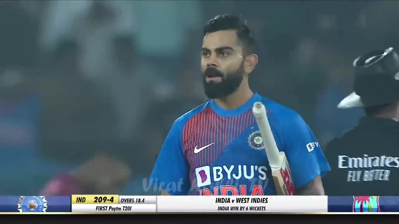 ###king kohli show