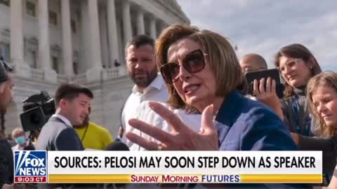 Guys, Pelosi maybe on the run.