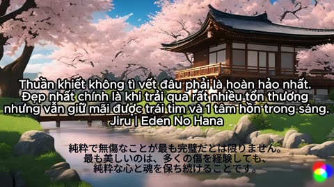 Ngẫm cùng Anime P1 #Anime #Ngam #Thugian #Jiru #EdenNoHana