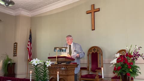 Palm Sunday sermon 4/10/2022 Cushman Union Church