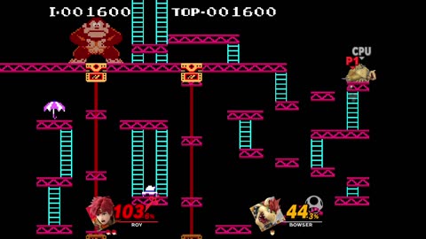 Roy Vs Bowser on 75m (Super Smash Bros Ultimate)