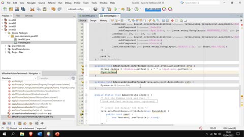 Java parte 62. Interfaces de usuario con NetBeans