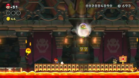 New Super Mario Bros. U Deluxe peach's castle