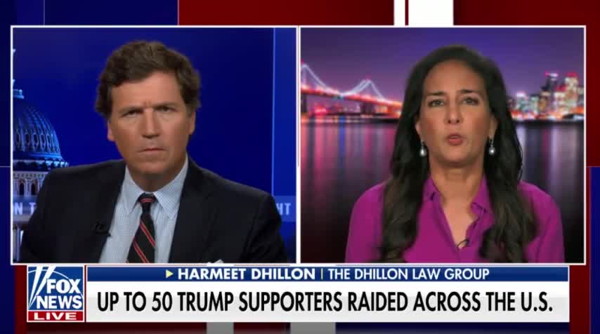 Harmeet Dhillon: FBI Will Serve 50 Search Warrants On Trump Supporters To Install Fear