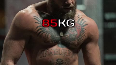 Conor McGregor's insane body transformation till date