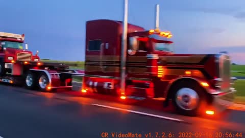 It's the mountains and rivers, it's the rivers, it's the carts, Peter Bilt.