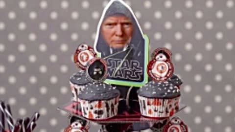 The Ultimate Donald Trump Star Wars Cupcake Meme! 🧁