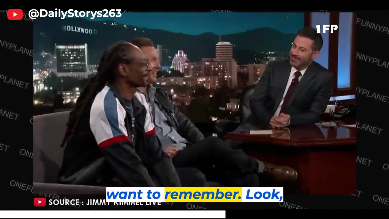 Snoop dogg On Jimmy fellon Show!!!!