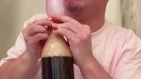 FUNNY VIDEO 😂😂😂/Coca-Cola+balloon+mentos/compillation #TikTok #Funny