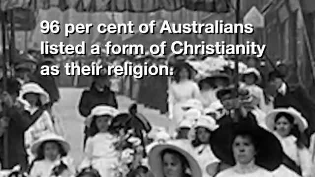 The majority of Australians don't identify as Christian for the first time