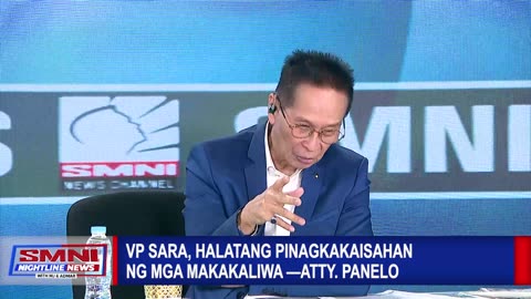 VP Sara Duterte, halatang pinagkakaisahan ng mga makakaliwa —Atty. Panelo