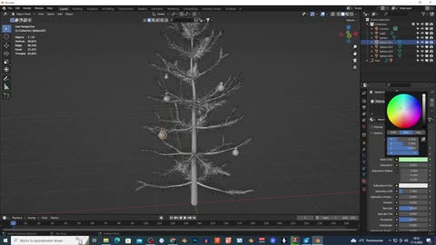 Blender Tutorial- Christmas tree