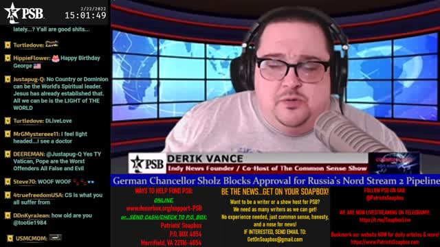 2022-02-22 13:00 EST - "You Don't Say? Gang": with Nurse Nett, No Regerts, Maj WTF & more