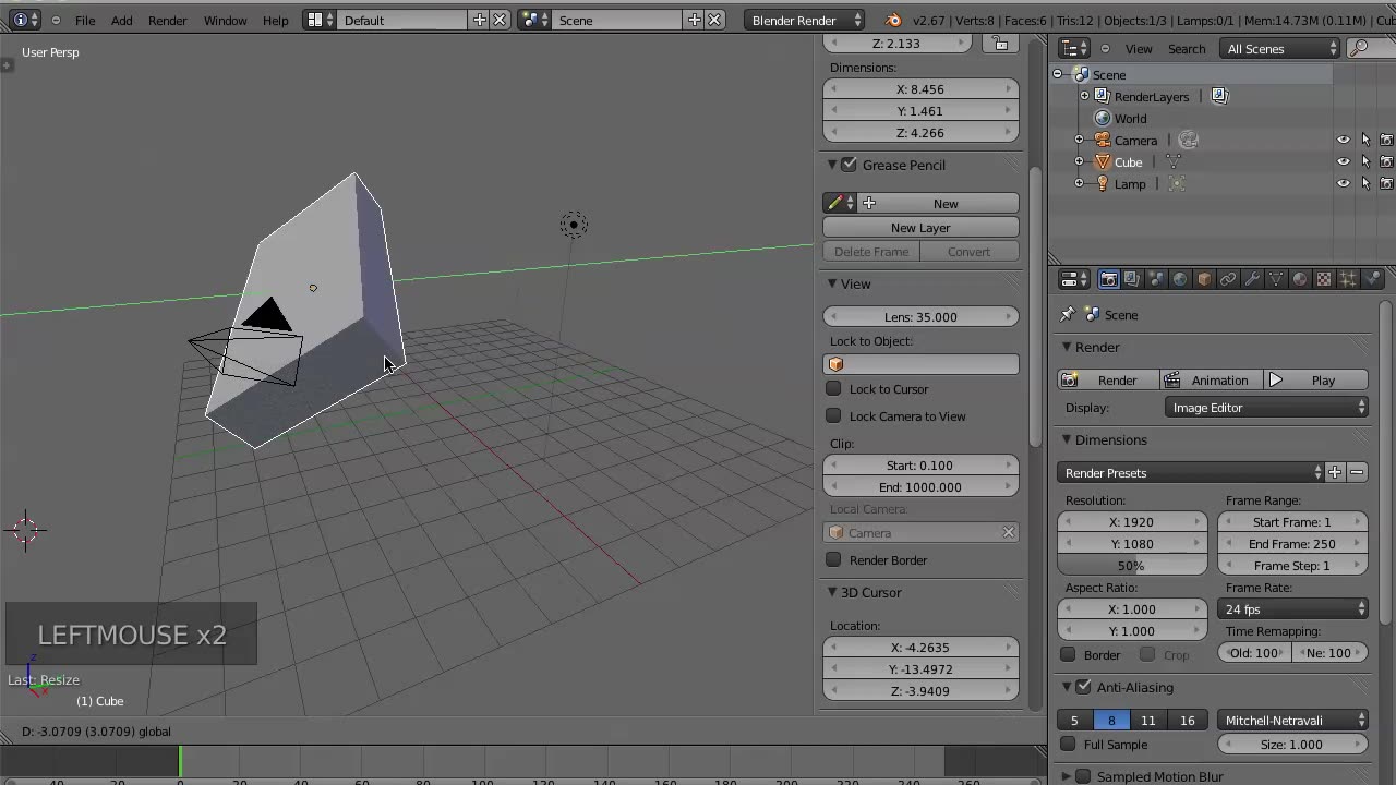 02 Basic Controls in the 3D View