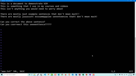Moving Around in VIM | Learn VIM and NeoVIM