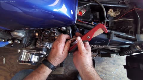 Moved the fuel lines