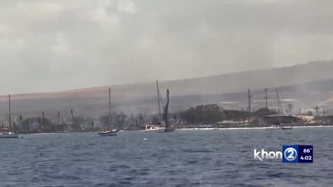 Maui’s historic Lahaina is burning
