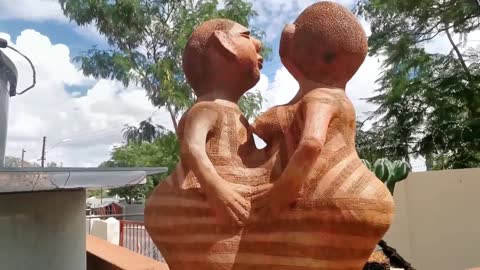 Amazing African handmade art