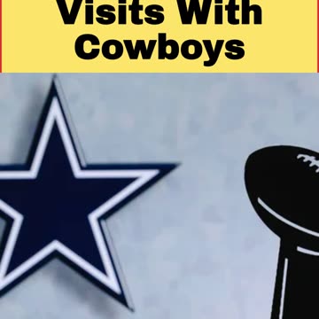 Big Name Running Back Visits With Cowboys