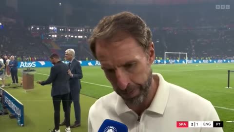 Fans noticed who was in the background of Gareth Southgate interview