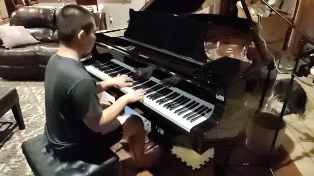 Ozias - Chopin Fantaisie-Impromptu C♯ minor, Op.66 - Practice session