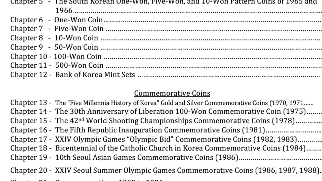 New Korean Coin Book for Sale!
