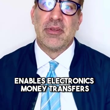 How are cash and electronic money transfers intertwined?