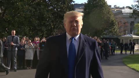 I just told them I've got to come over and see the FAKE news, let's go."