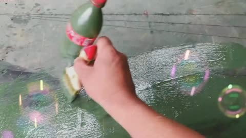 Solid idea based on a used paint brush