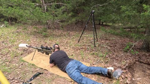 375 CheyTac vs roll of paper towels