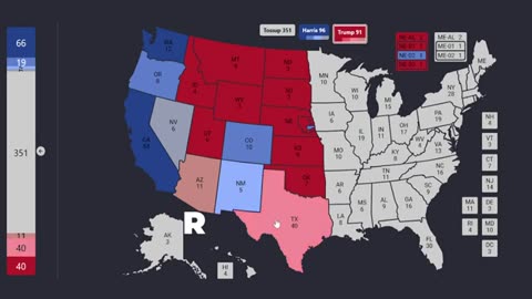 *NEW* SHOCKING 2024 Election Map Based on UPDATED Polling Averages | Kamala Harris