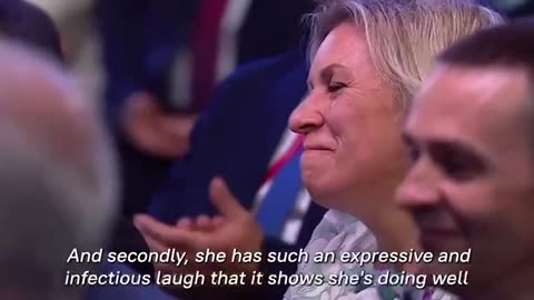 Vladimir Putin stated that Russia will back Kamala Harris