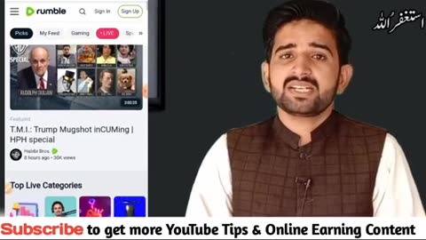 How to earn money in Rumble?