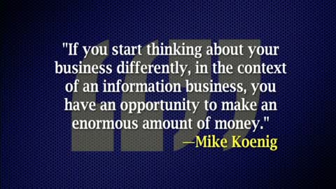 Mike Koenigs - The 10x10x14 Formula
