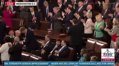 Jim Jordan Standing Ovation During Speaker Election
