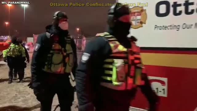 Ottawa Police Illegally Confiscated Truckers' Fuel but A Judge Ordered it all Returned