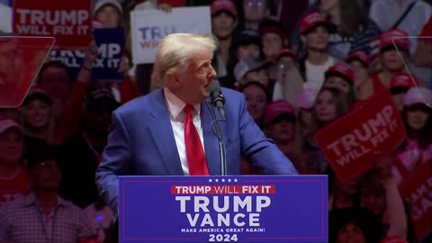 Trump holds a rally at Madison Square Garden