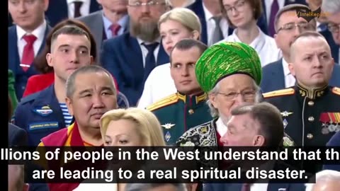 Putin correctly defines the culture war: