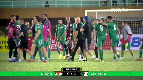 Niger v Algeria FIFA World Cup Qatar 2022 Qualifier Match Highlights