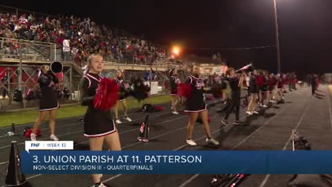 FNF 22 Quarterfinals Union Parish vs Patterson