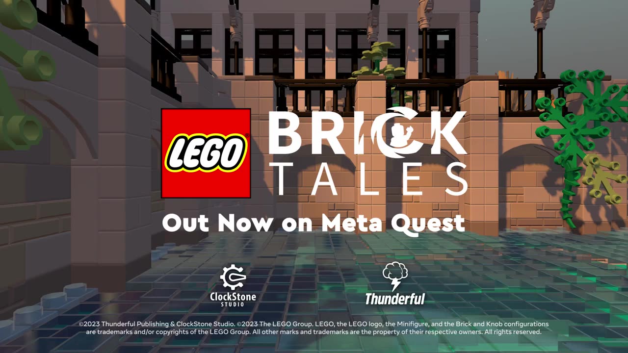 LEGO Bricktales VR - Official Launch Trailer -Upload VR Showcase Winter 2023