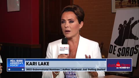Kari Lake Says GOP Candidates Should Say What's Happening to President Trump is a Witch Hunt