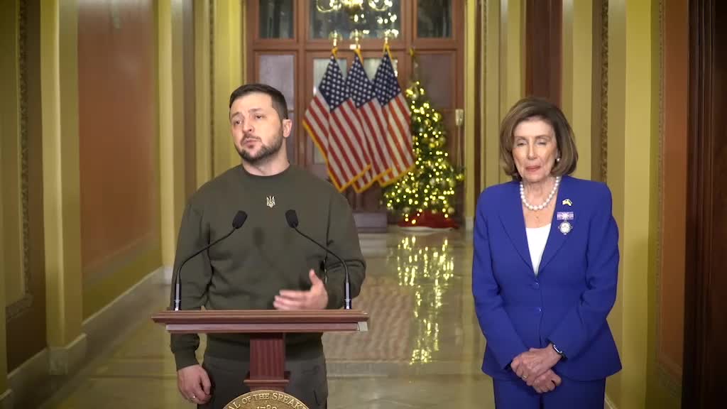 Zelenskiy: Met with Speaker of the House of Representatives Nancy Pelosi
