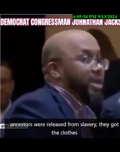 Democrat Congressman Johnathan Jackson lays out the case for Voting for Trump.