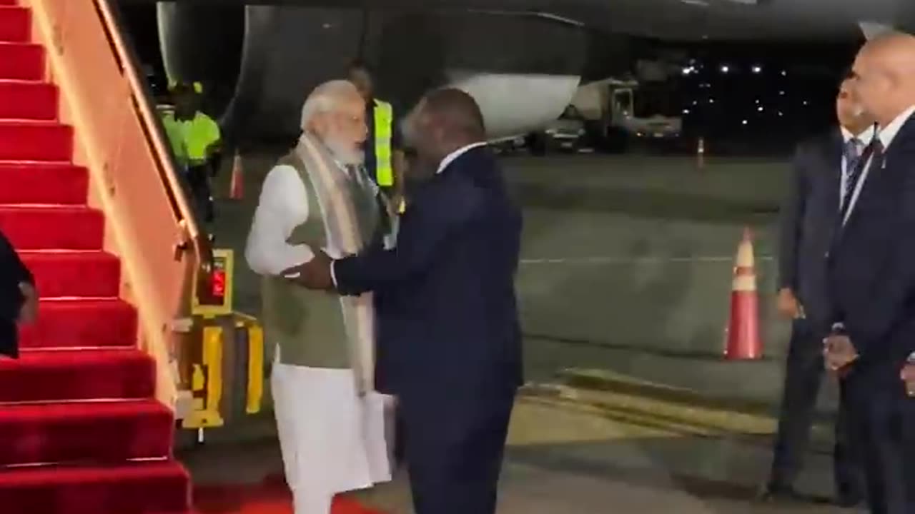 Never seen before visuals! Papua New Guinea PM seeks PM Modi’s blessings