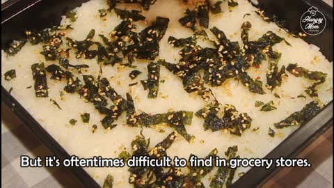 3-INGREDIENT HOMEMADE FURIKAKE FOR SUSHI BAKE HUNGRY MOM COOKING