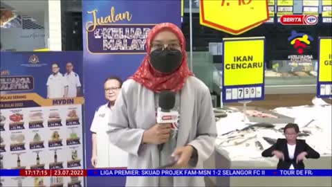23 JULAI 2022 BERITA WILAYAH – JUALAN KELUARGA MALAYSIA DI MELAKA_ HARGA RENDAH BANTU PENGGUNA