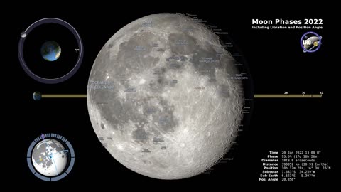🌙 Captivating Rumble: NASA's Mesmerizing Moon Phase Visuals 🚀 #NASA #MoonPhase #SpaceExploration