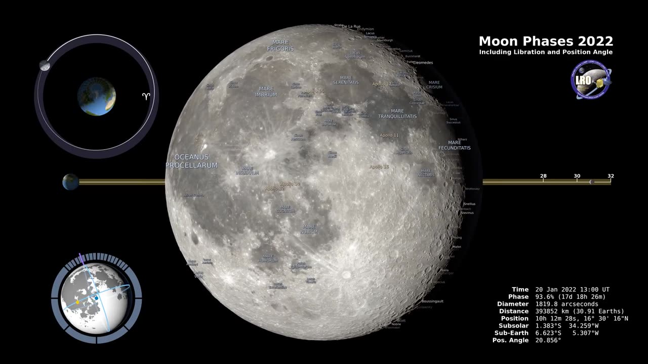 🌙 Captivating Rumble: NASA's Mesmerizing Moon Phase Visuals 🚀 #NASA #MoonPhase #SpaceExploration
