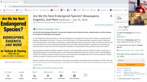 Dr. Richard Fleming PHD MD JD- THE COVID BIOWEAPON AND VACCINE